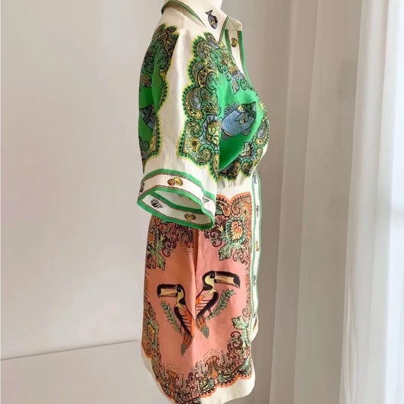 SOLD OUT Linen Shirt Dress - Picture 9 of 16